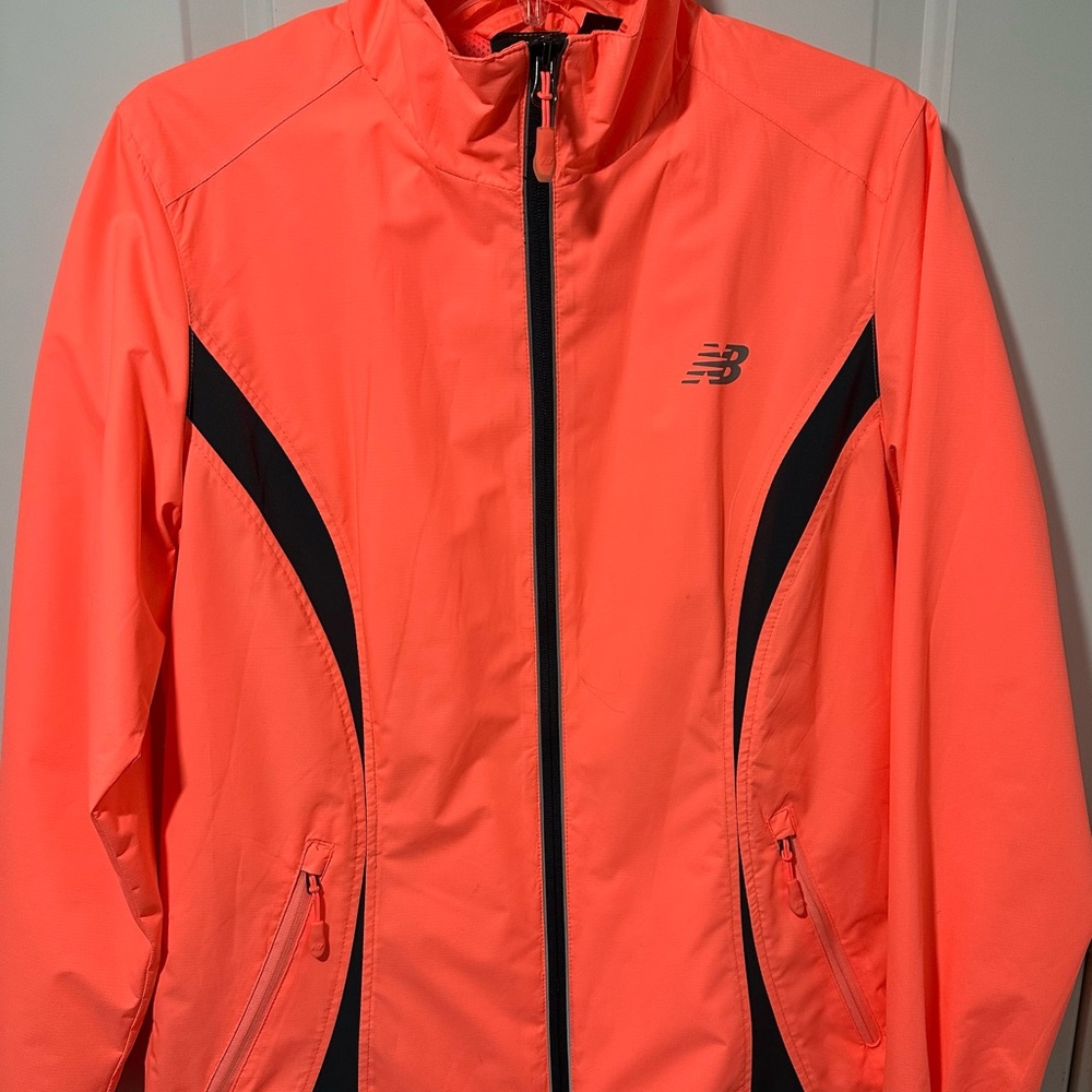 New Balance Women's Bright Orange Athletic Jacket